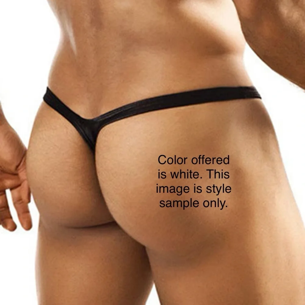 Seamless Thong Mens T-back Thin Low-Waisted Comfortable Breathable Underwear